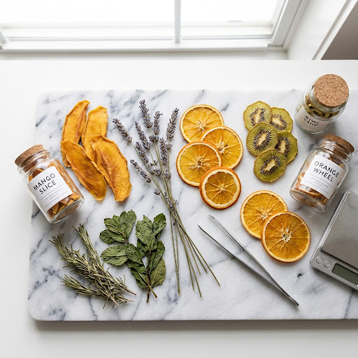 Dehydrated produce assortment